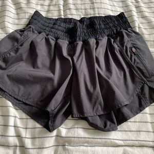 Lululemon black shorts size 12